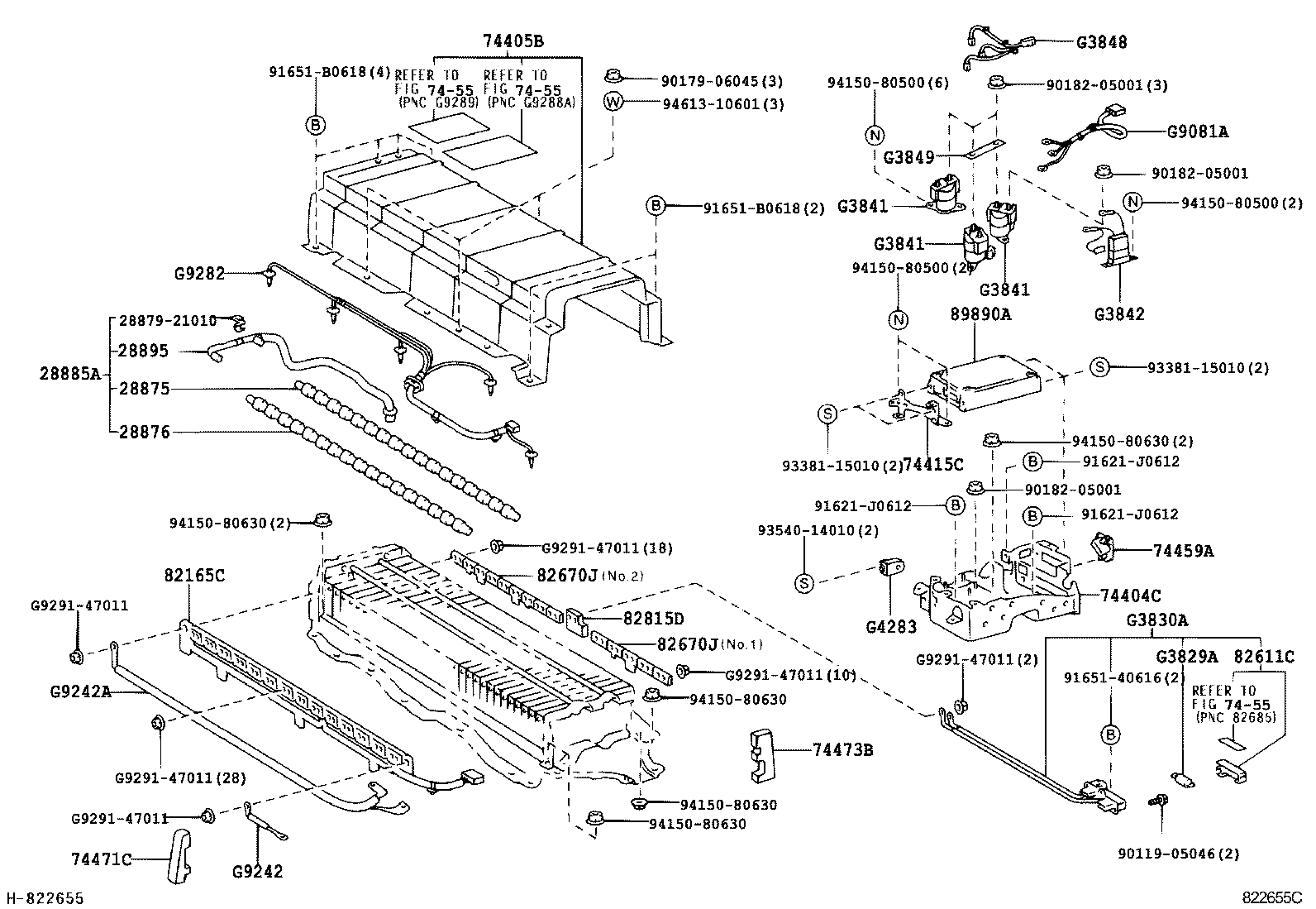  ESTIMA HYBRID |  BATTERY BATTERY CABLE
