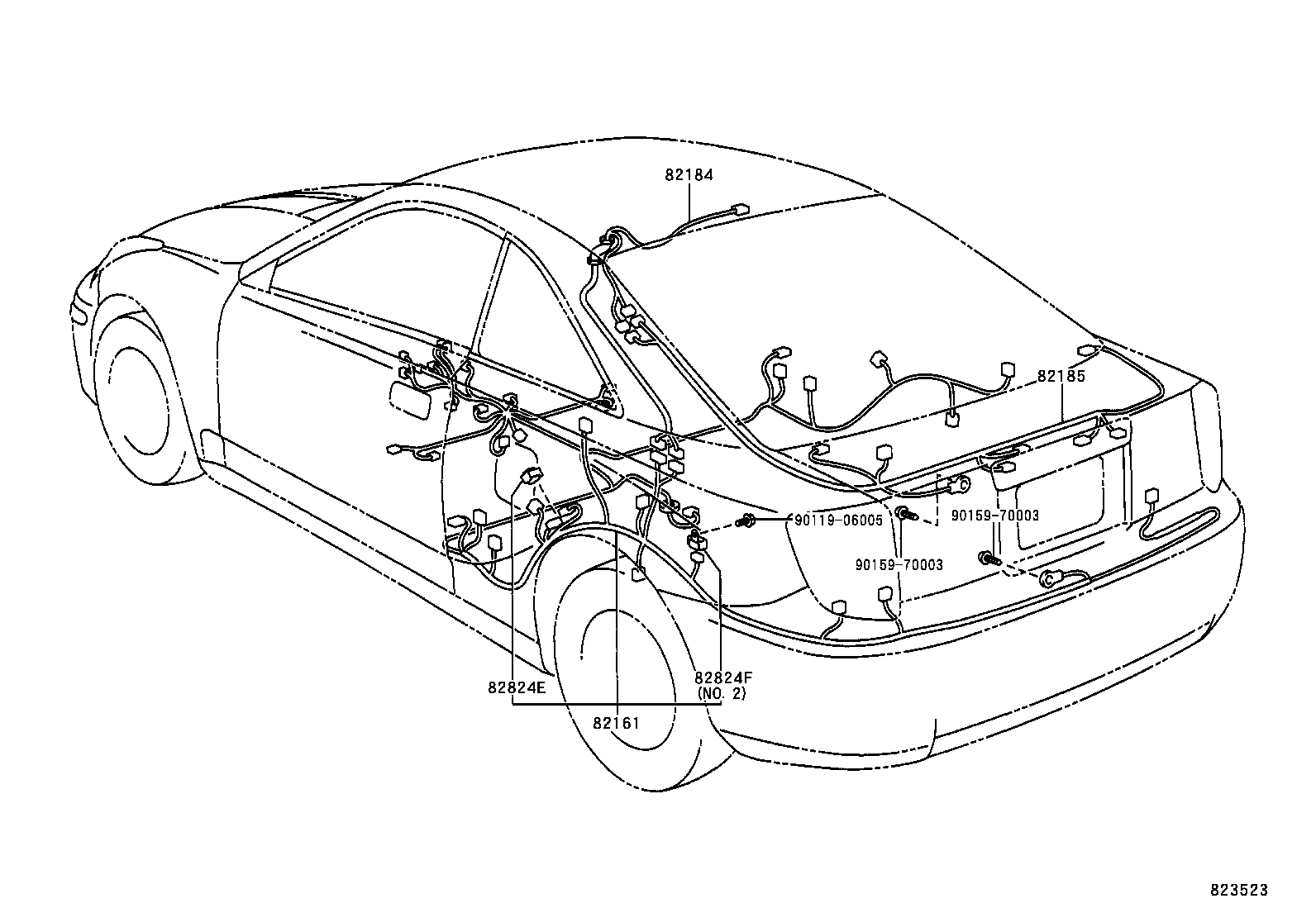  CELICA |  WIRING CLAMP