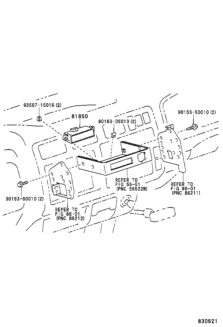  DYNA 200 TOYOACE G25 |  INDICATOR