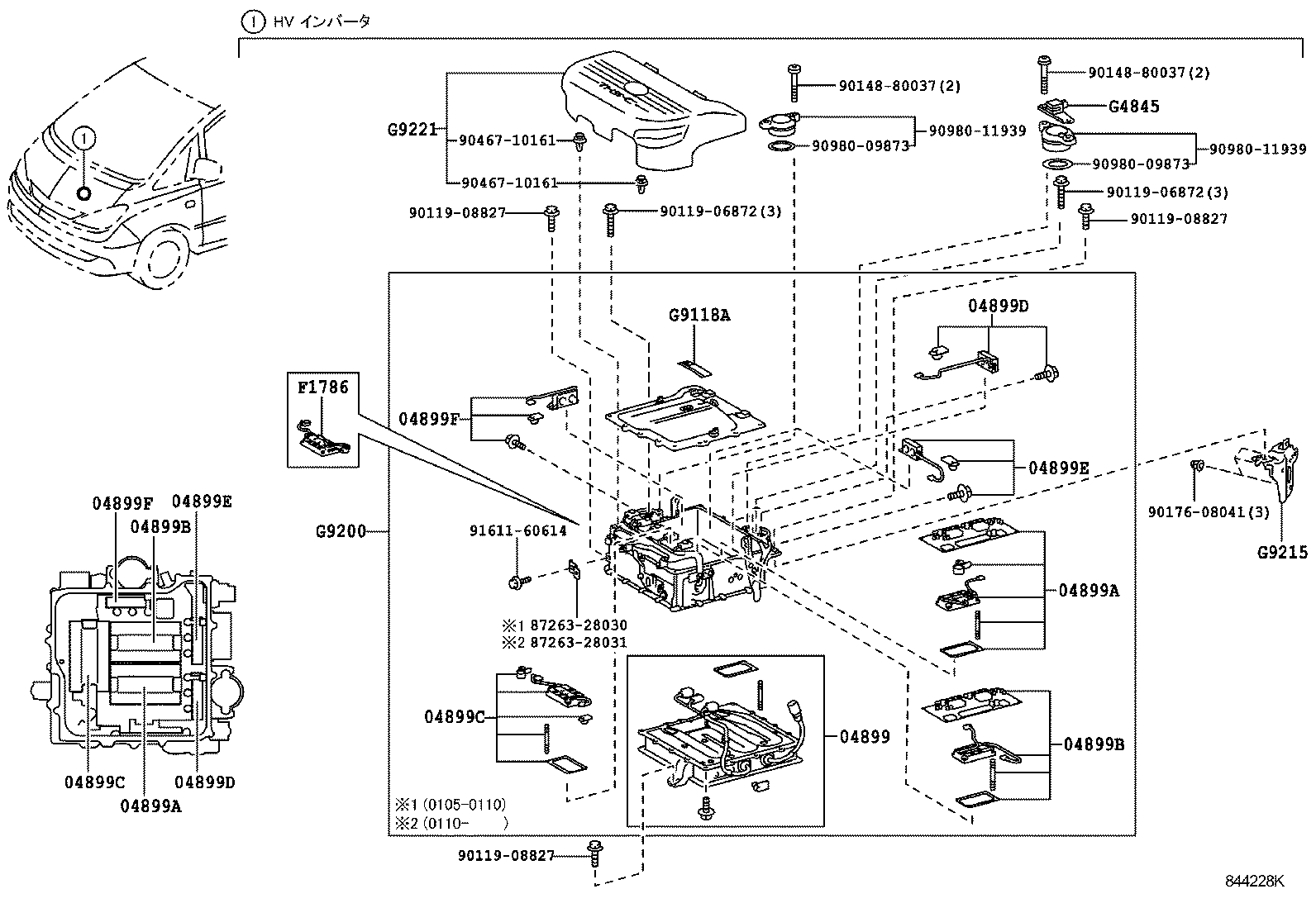  ESTIMA HYBRID |  HV INVERTER