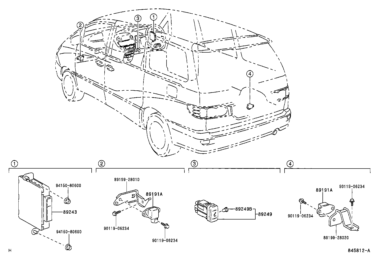  ESTIMA HYBRID |  ELECTRONIC MODULATED SUSPENSION