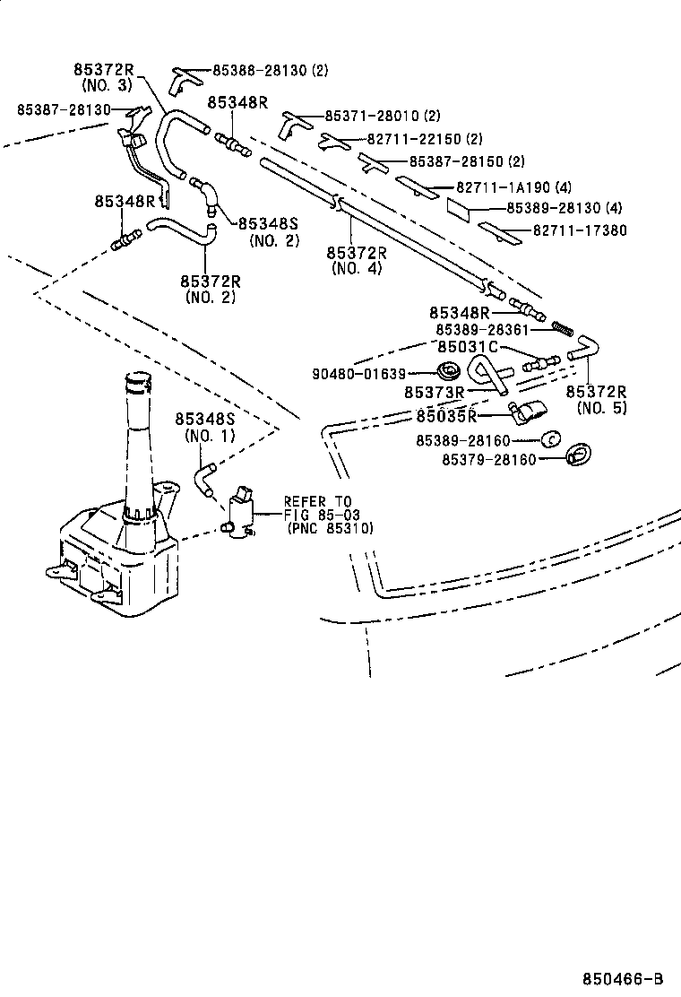  ESTIMA |  REAR WASHER