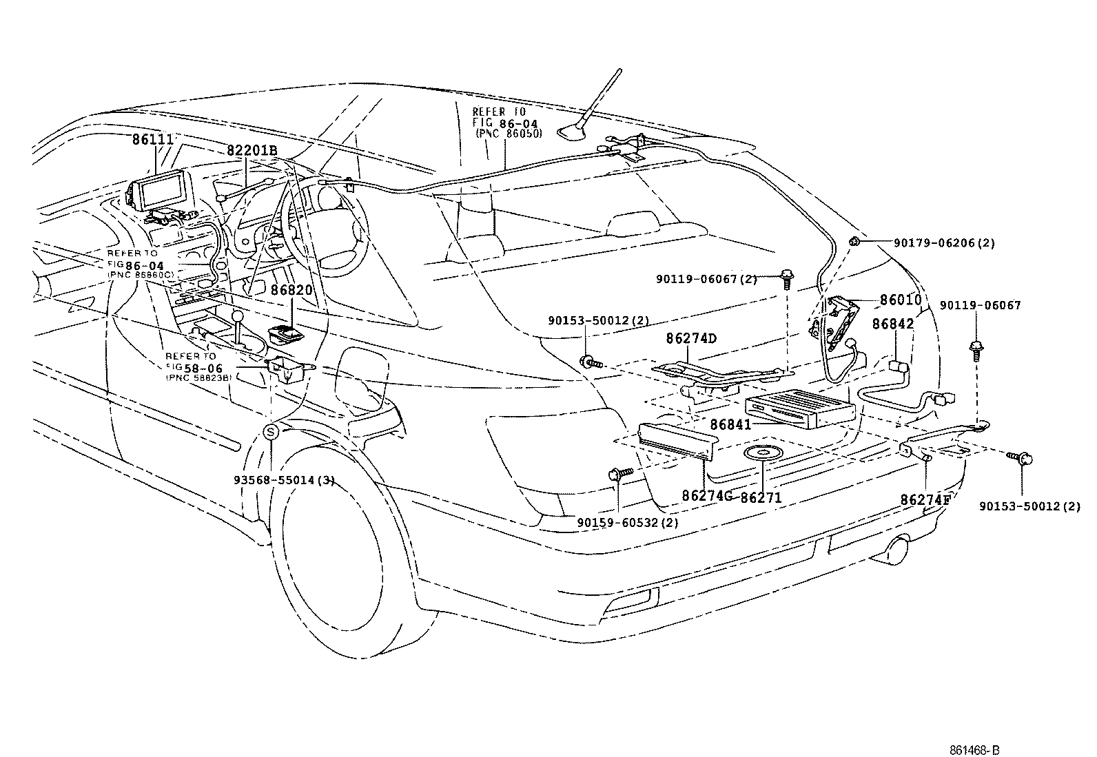  ALTEZZA ALTEZZA GITA |  NAVIGATION FRONT MONITOR DISPLAY