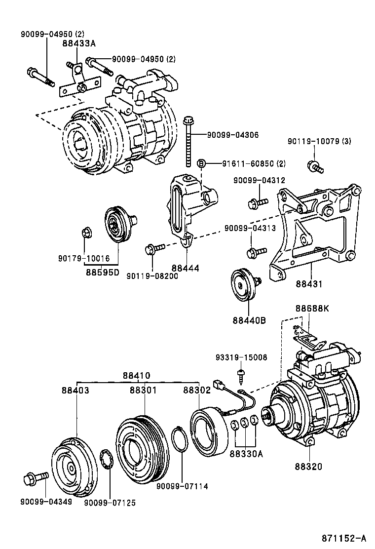  MEGA CRUISER |  HEATING AIR CONDITIONING COMPRESSOR