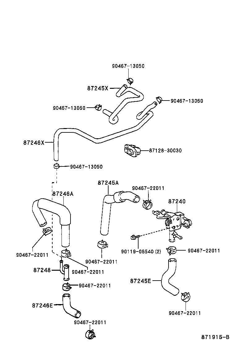  CROWN CROWN MAJESTA |  HEATING AIR CONDITIONING WATER PIPING