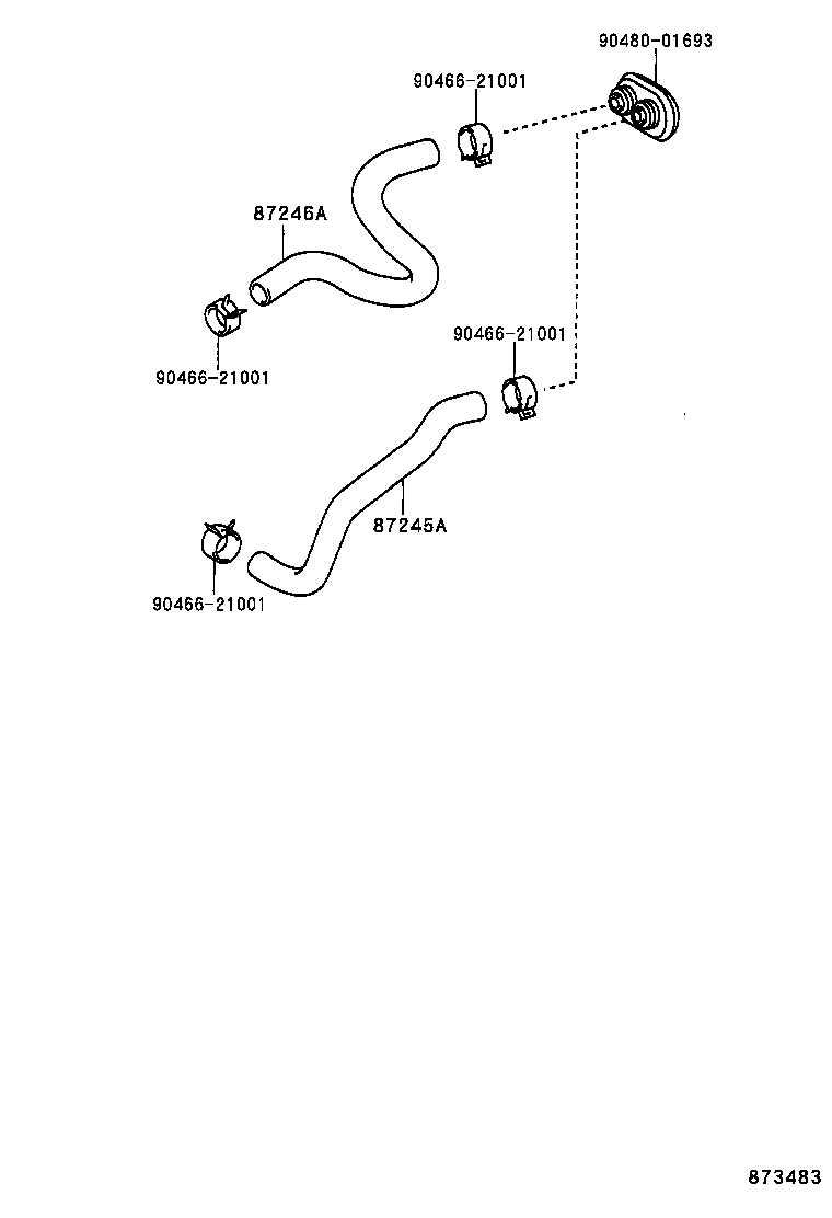  CELICA |  HEATING AIR CONDITIONING WATER PIPING