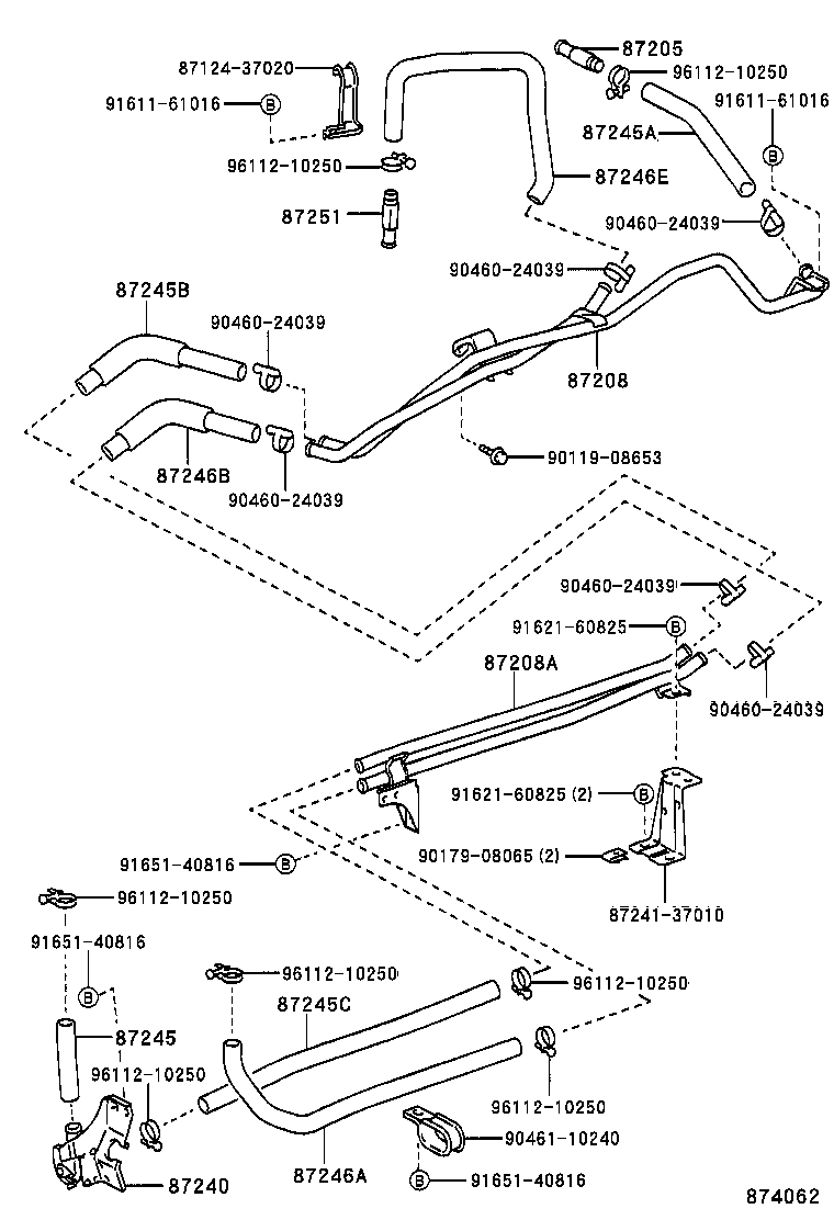  DYNA 200 TOYOACE G25 |  HEATING AIR CONDITIONING WATER PIPING