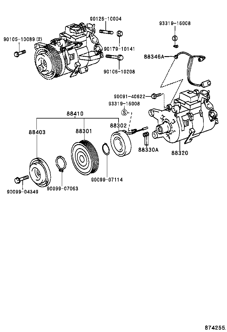  ORIGIN |  HEATING AIR CONDITIONING COMPRESSOR