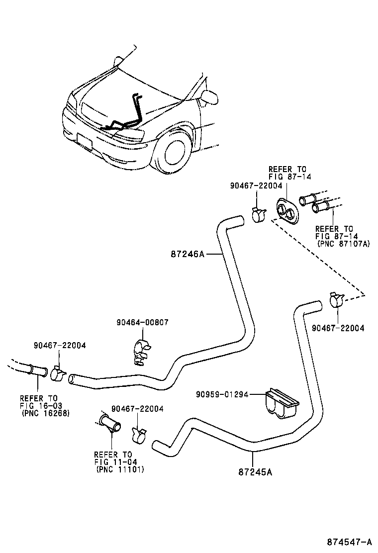  HARRIER |  HEATING AIR CONDITIONING WATER PIPING