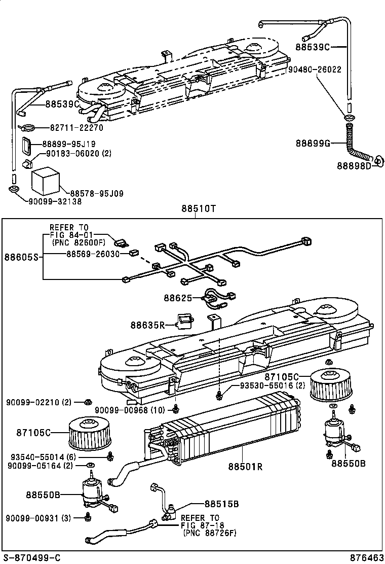  HIACE REGIUSACE |  HEATING AIR CONDITIONING COOLER UNIT