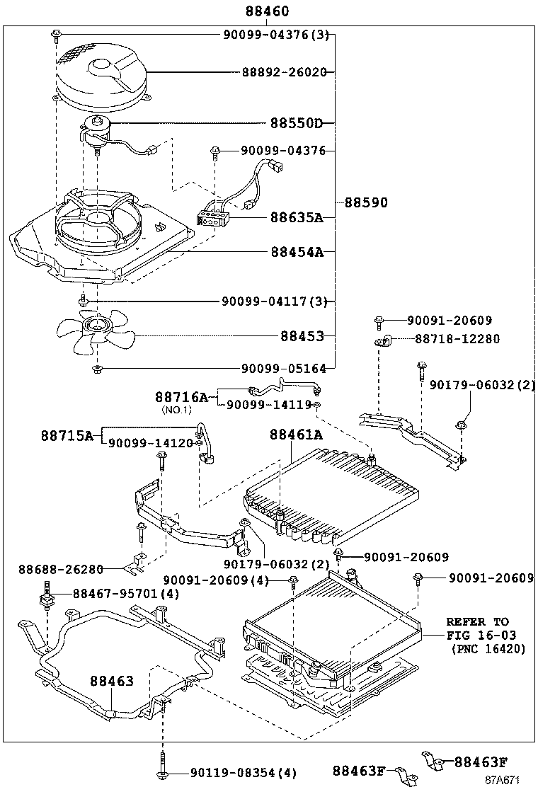  HIACE REGIUSACE |  HEATING AIR CONDITIONING COOLER PIPING