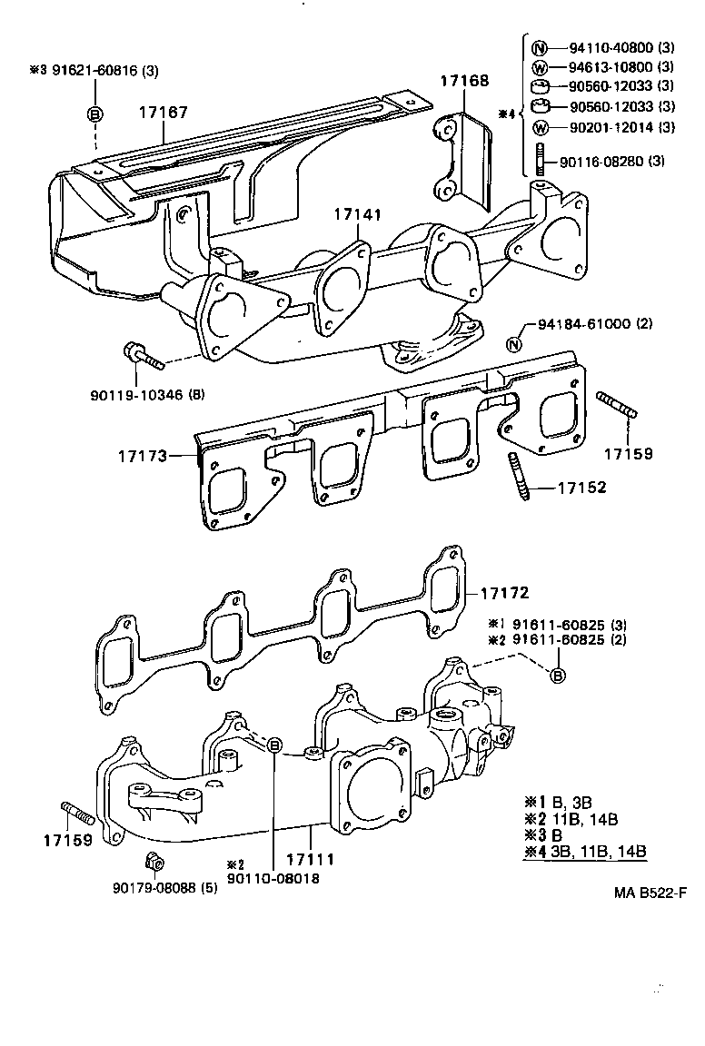  DYNA TOYOACE |  MANIFOLD