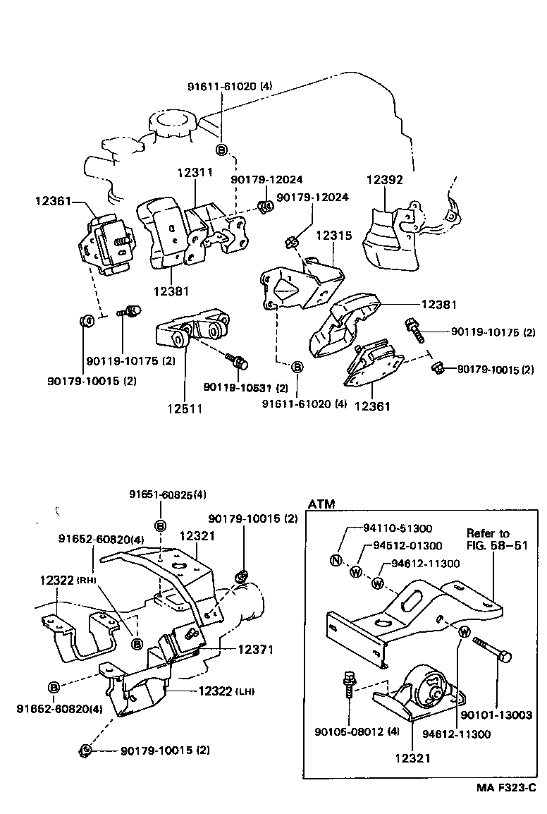  LITE TOWNACE V WG |  MOUNTING