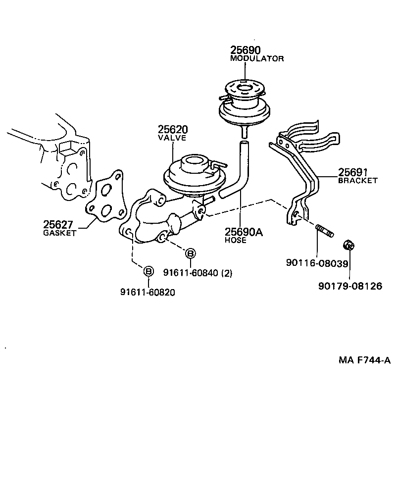  LITE TOWNACE V WG |  EXHAUST GAS RECIRCULATION SYSTEM