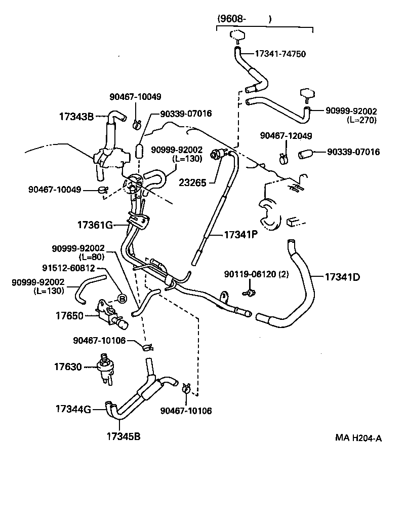  RAV4 |  VACUUM PIPING