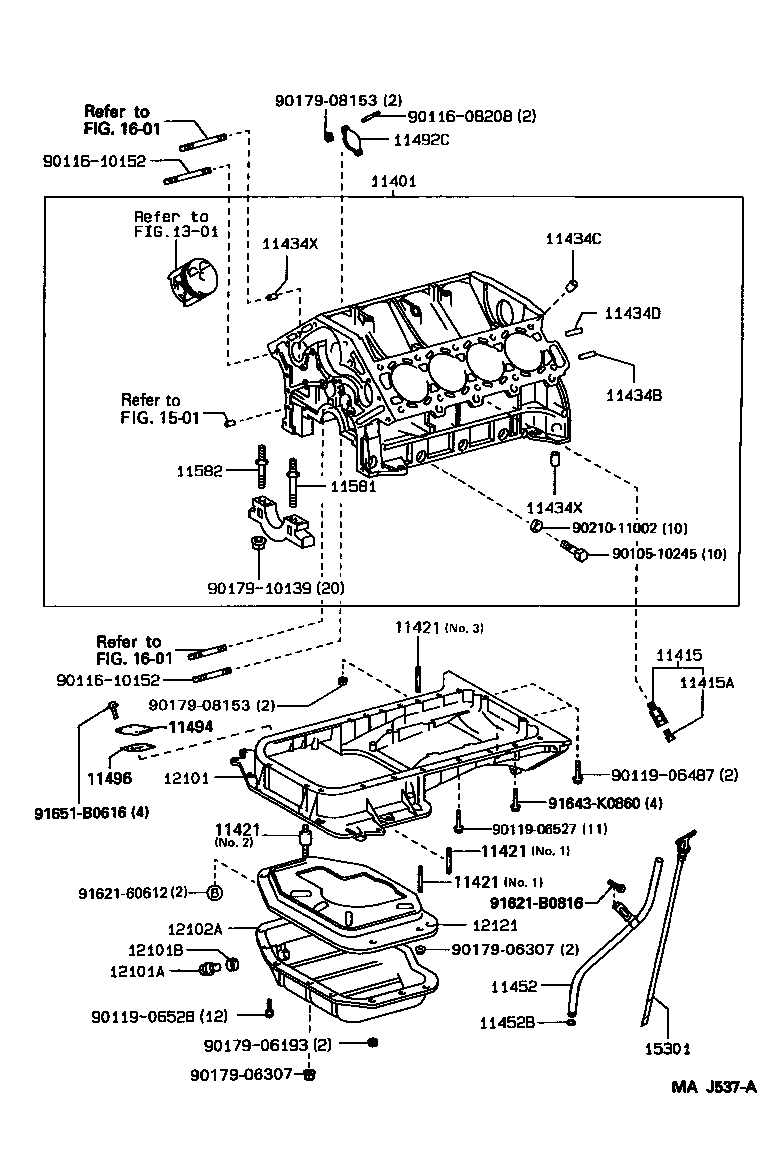  CROWN CROWN MAJESTA |  CYLINDER BLOCK