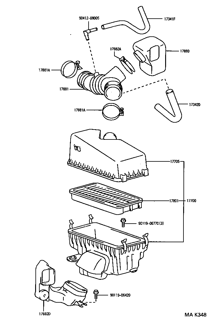  RAV4 |  AIR CLEANER