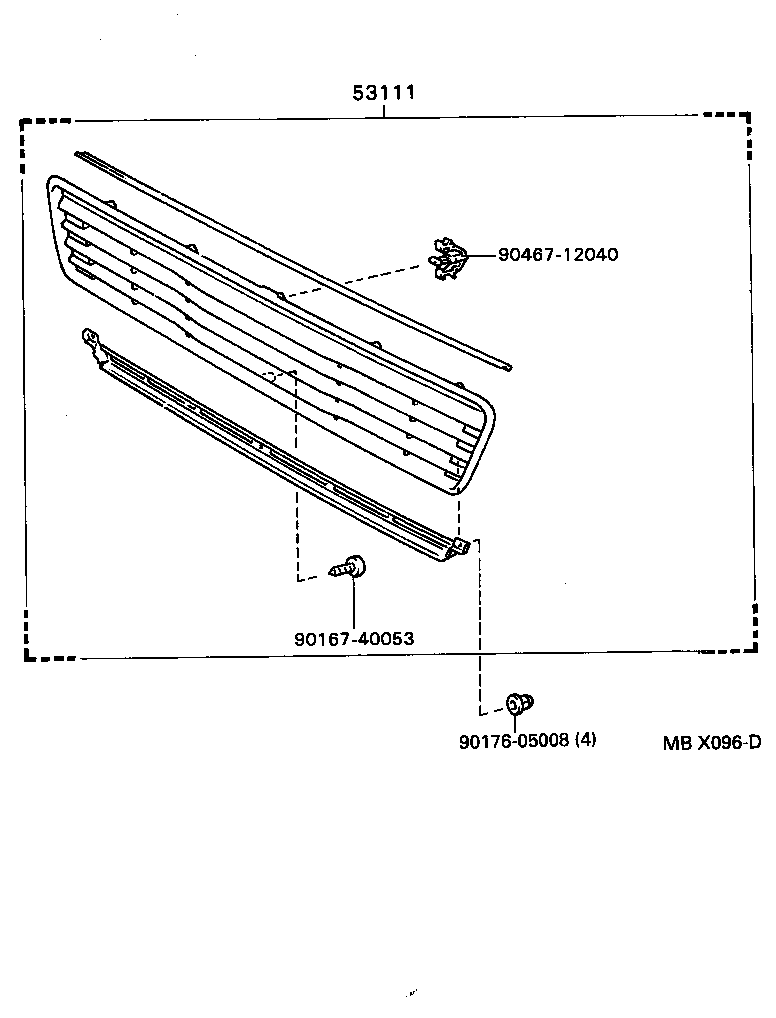  MARK 2 |  RADIATOR GRILLE