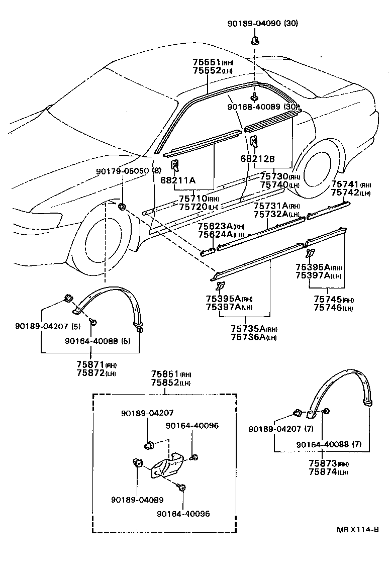  MARK 2 |  SIDE MOULDING