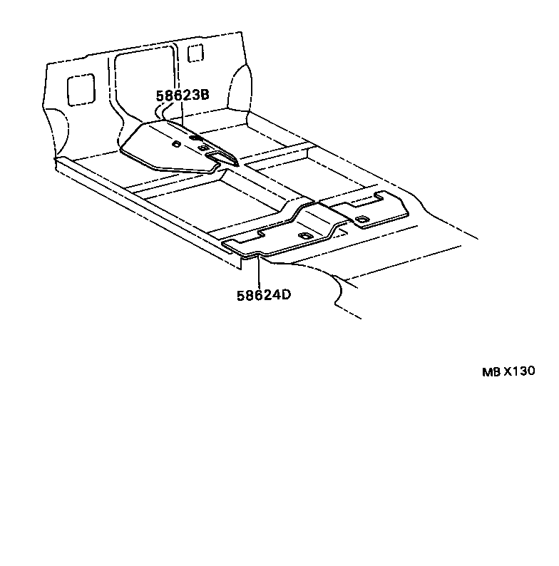  MARK 2 |  DASH SILENCER BOARD FLOOR SILENCER PAD