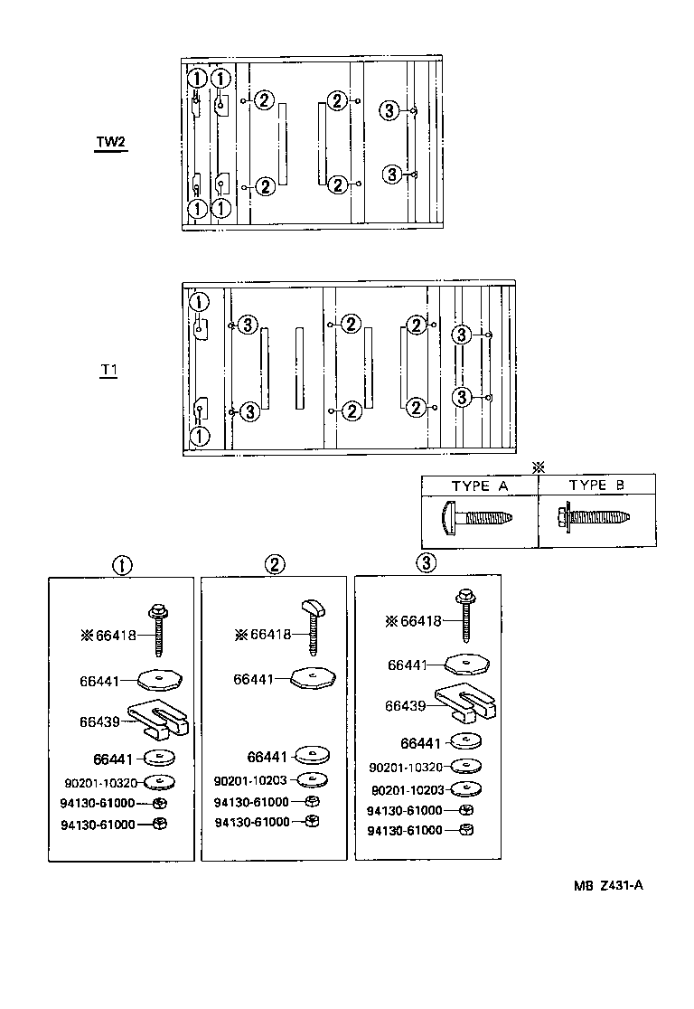  DYNA 150 TOYOACE G15 |  REAR BODY MOUNTING