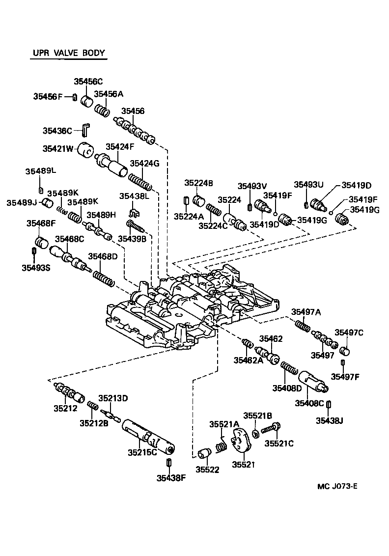  CROWN |  VALVE BODY OIL STRAINER ATM