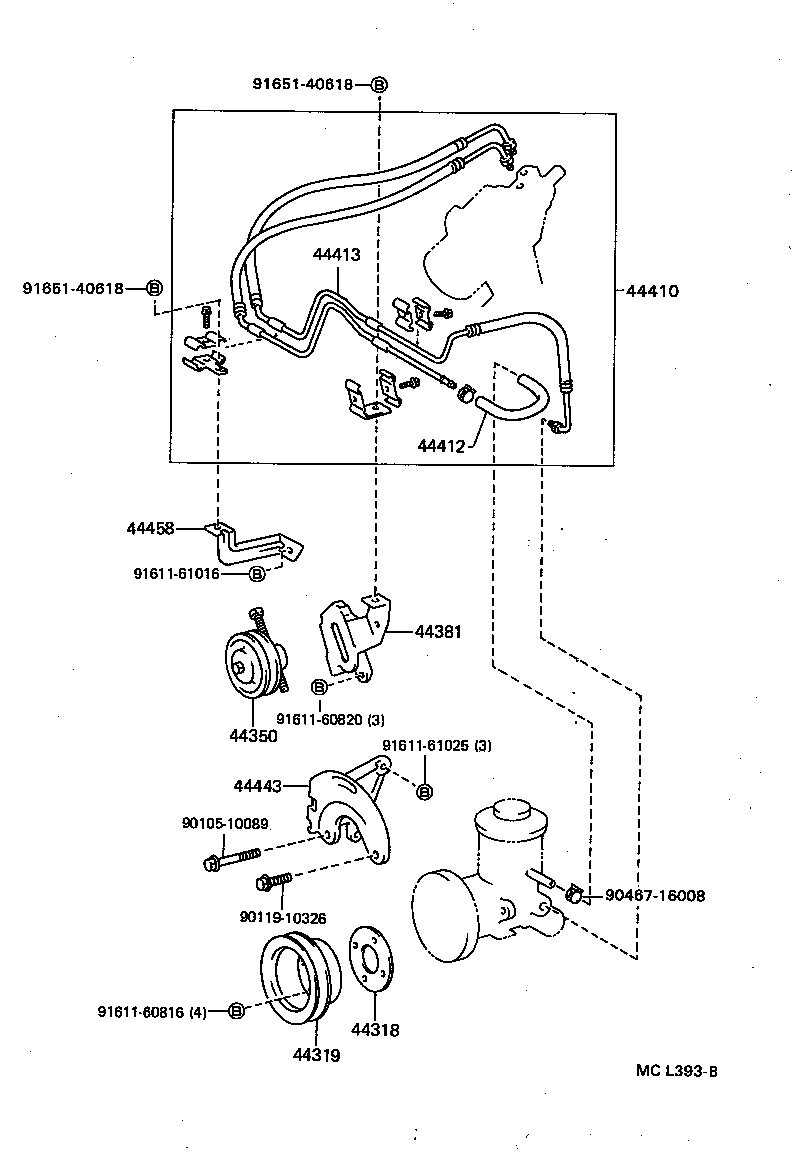  CROWN |  POWER STEERING TUBE