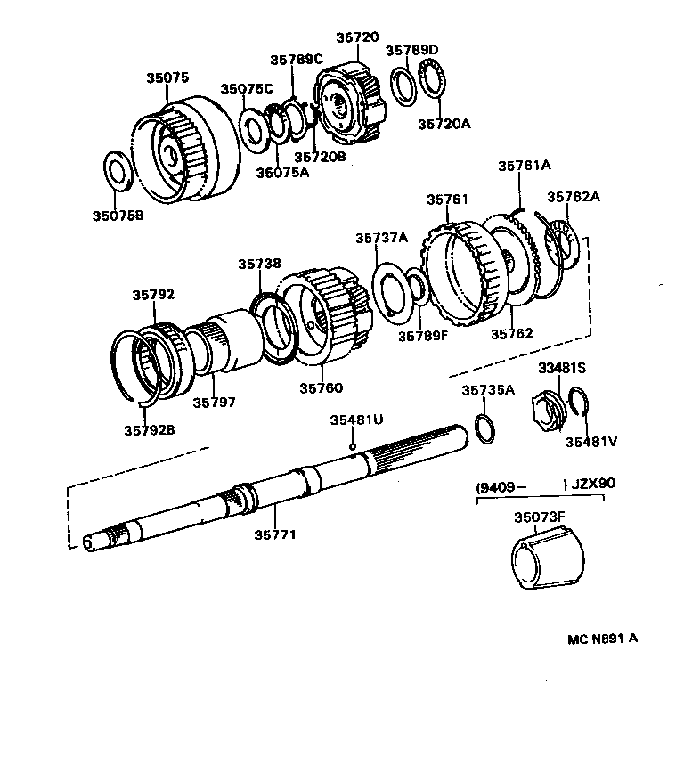  MARK 2 |  PLANETARY GEAR REVERSE PISTON COUNTER GEAR ATM