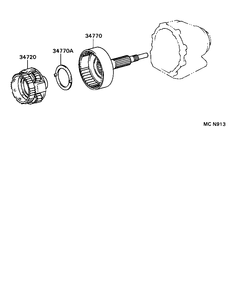  MARK 2 |  FRONT DRIVE CLUTCH GEAR