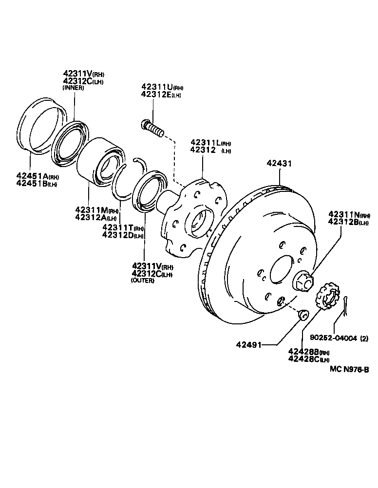  MARK 2 |  REAR AXLE SHAFT HUB