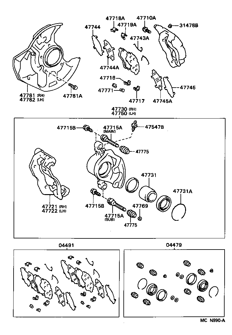  MARK 2 |  FRONT DISC BRAKE CALIPER DUST COVER