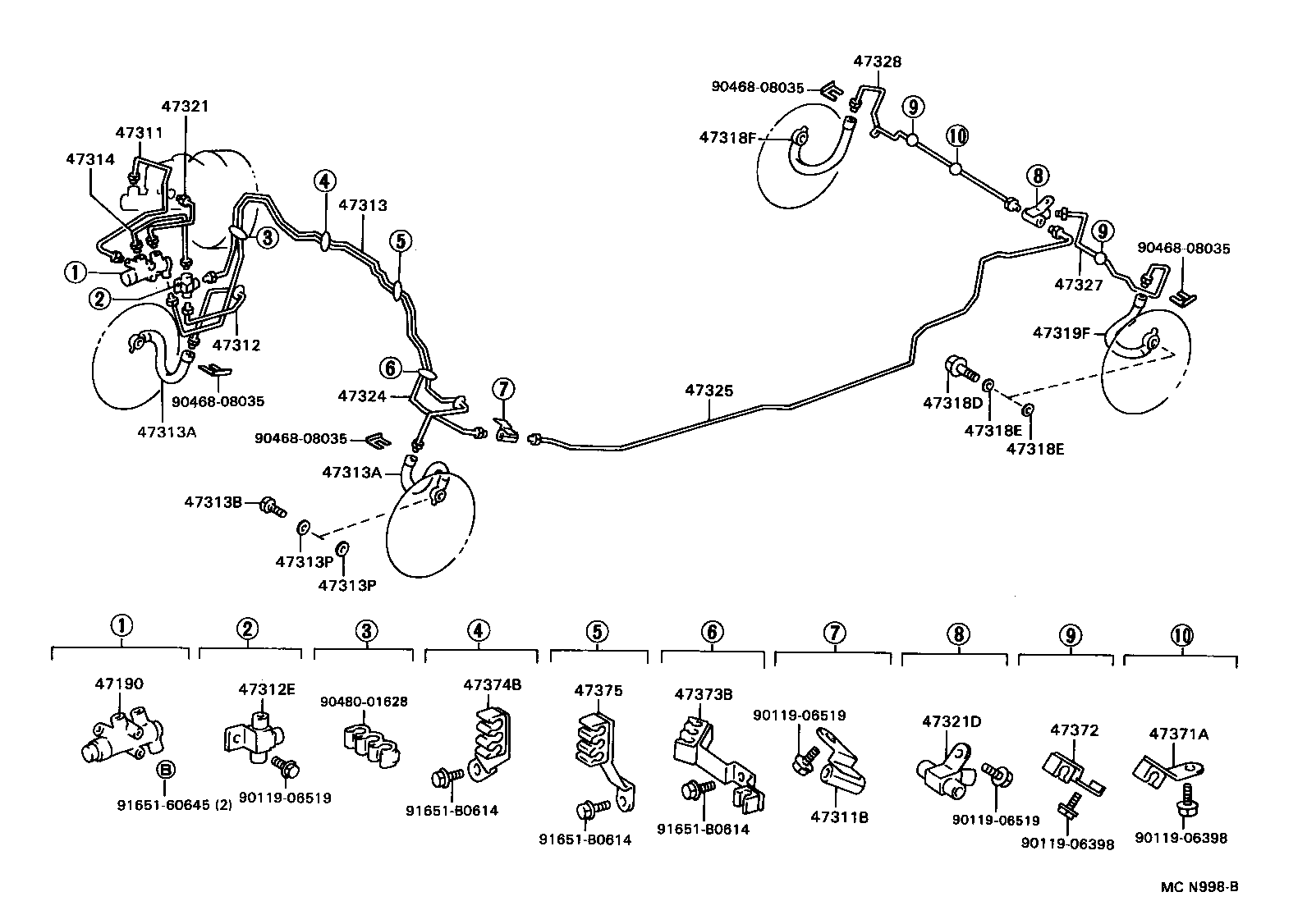  MARK 2 |  BRAKE TUBE CLAMP