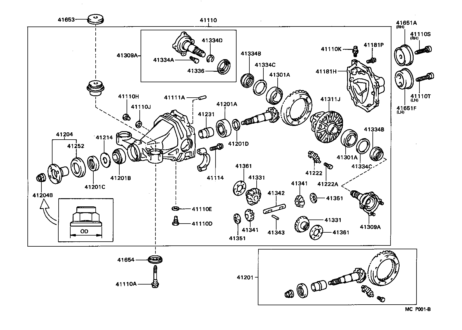  MARK 2 |  REAR AXLE HOUSING DIFFERENTIAL