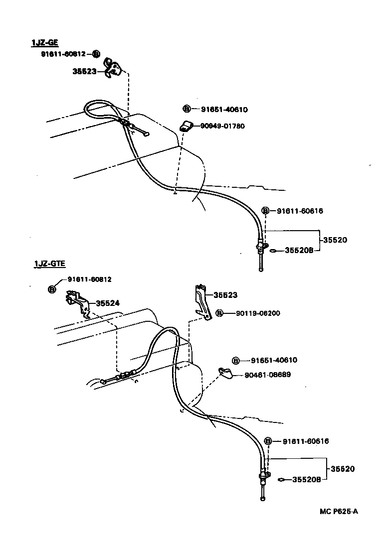  MARK 2 |  THROTTLE LINK VALVE LEVER ATM