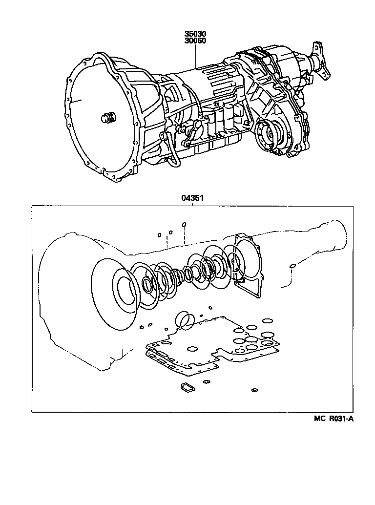  MARK 2 |  TRANSAXLE OR TRANSMISSION ASSY GASKET KIT ATM