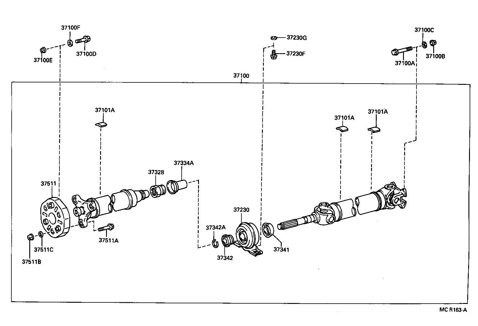  MARK 2 |  PROPELLER SHAFT UNIVERSAL JOINT