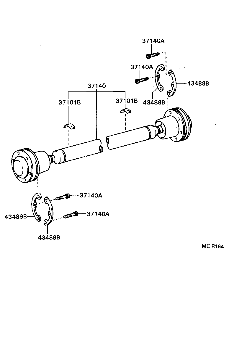  MARK 2 |  PROPELLER SHAFT UNIVERSAL JOINT