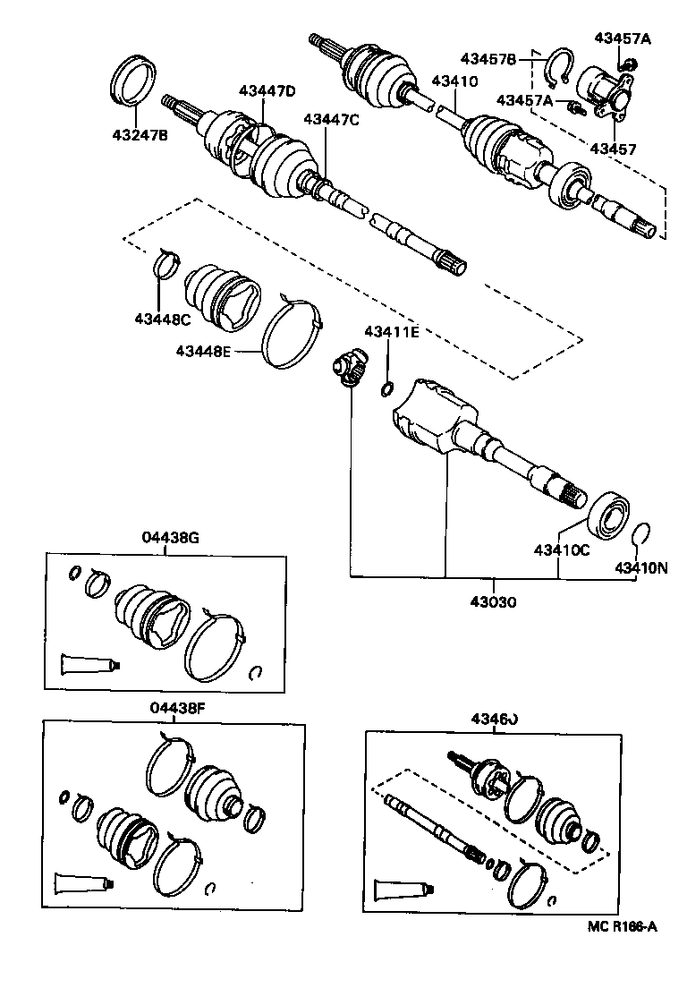  MARK 2 |  FRONT DRIVE SHAFT