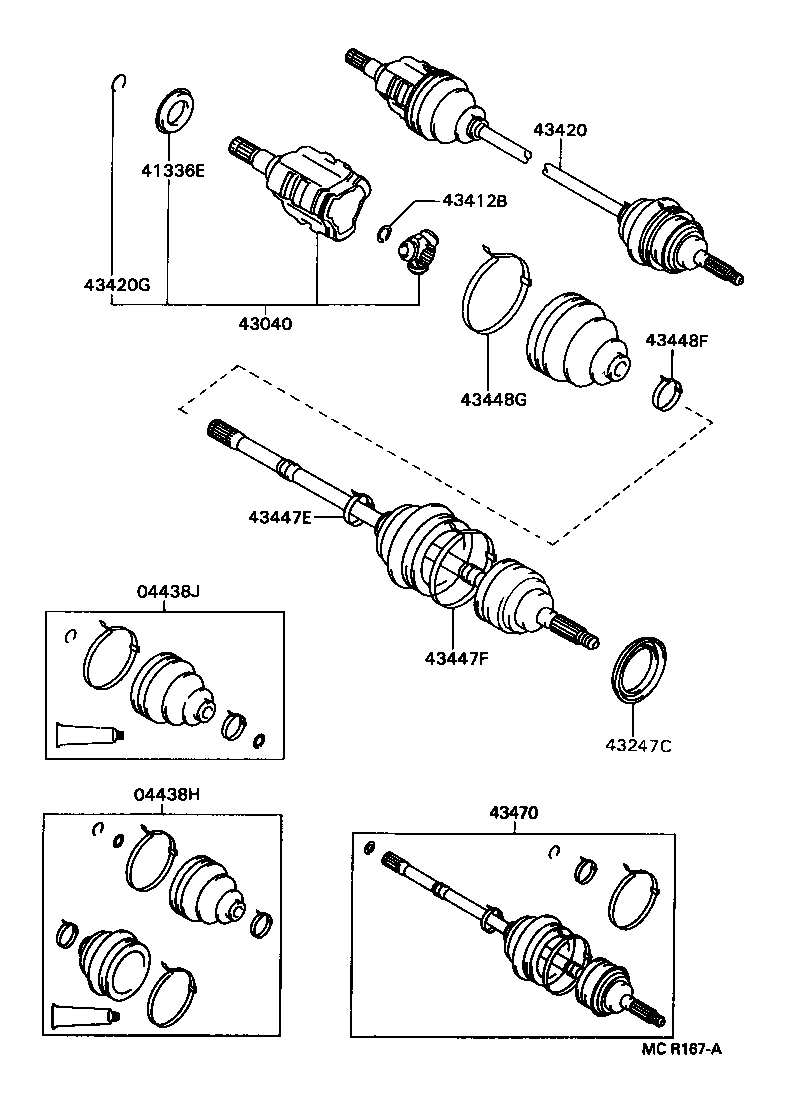  MARK 2 |  FRONT DRIVE SHAFT