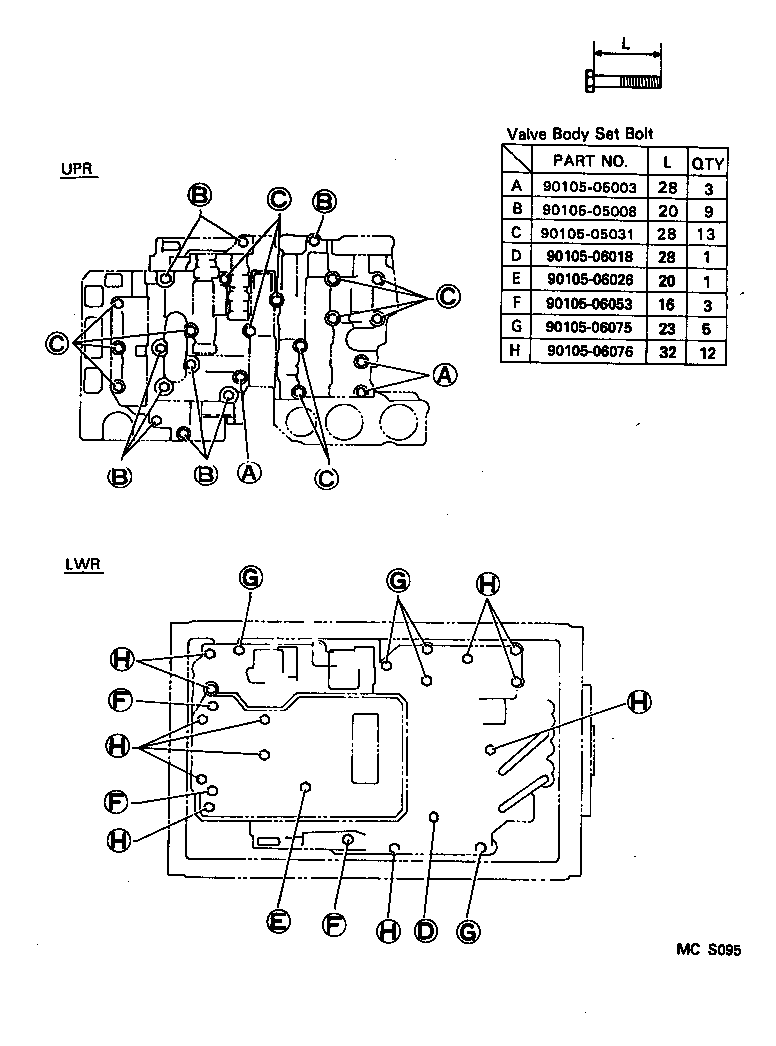  MARK 2 |  VALVE BODY OIL STRAINER ATM