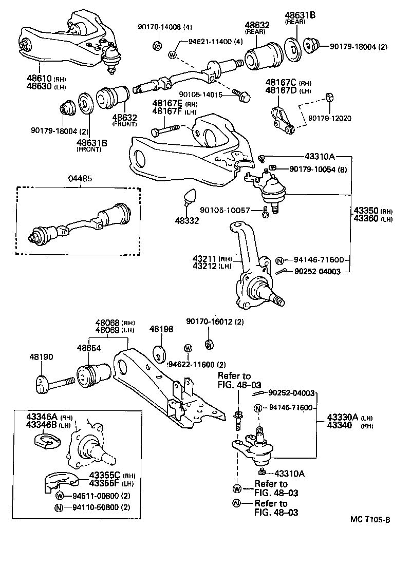  QUICK DELIVERY |  FRONT AXLE ARM STEERING KNUCKLE