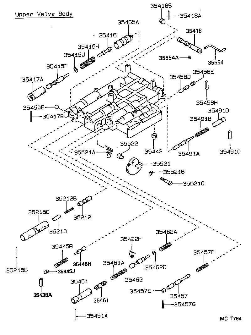  CYNOS |  VALVE BODY OIL STRAINER ATM