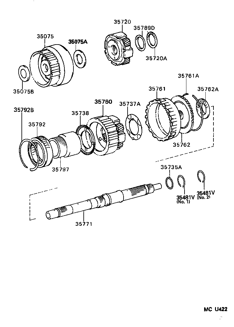  CROWN CROWN MAJESTA |  PLANETARY GEAR REVERSE PISTON COUNTER GEAR ATM