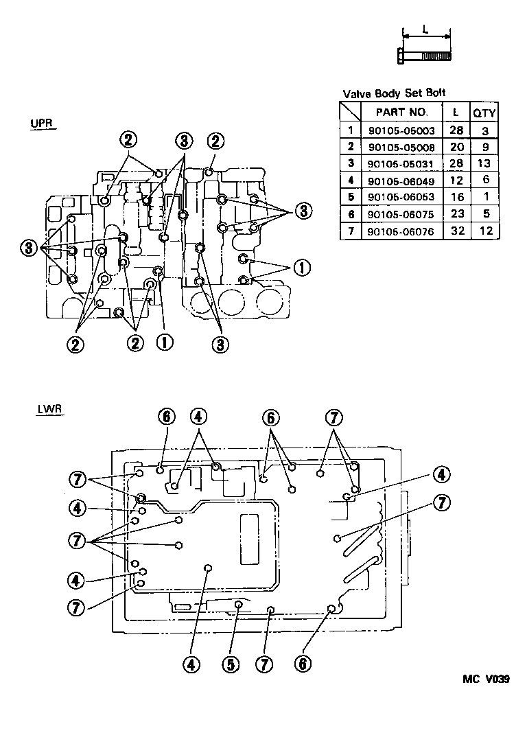  HILUX SURF |  VALVE BODY OIL STRAINER ATM