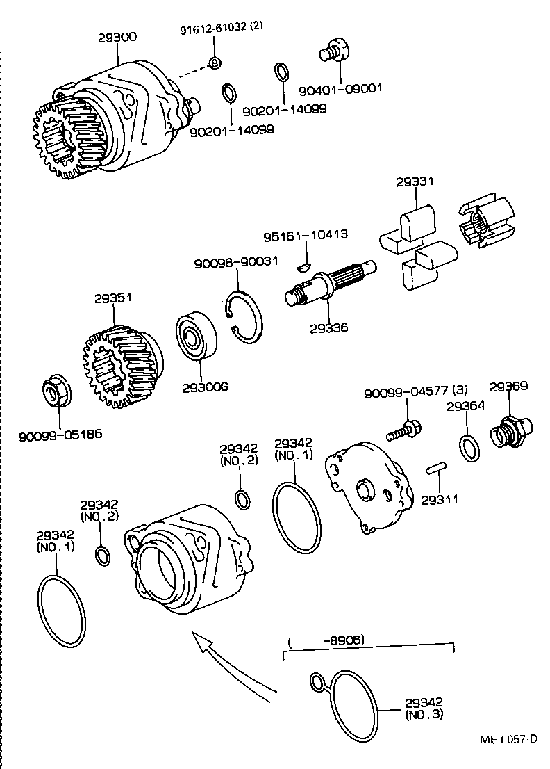  DYNA TOYOACE |  VACUUM PUMP