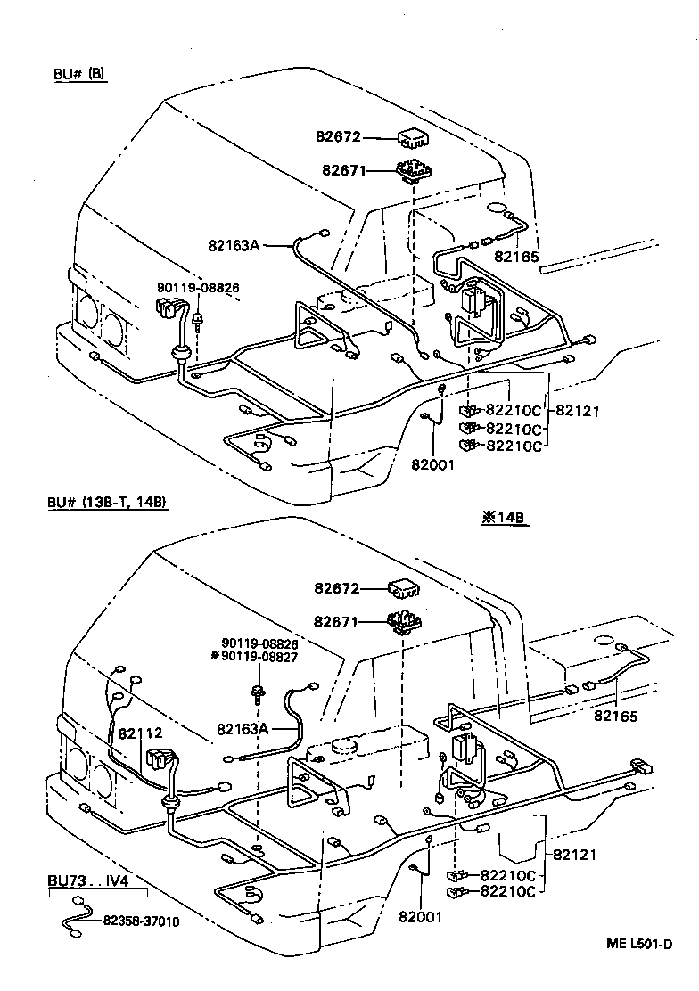  DYNA TOYOACE |  WIRING CLAMP