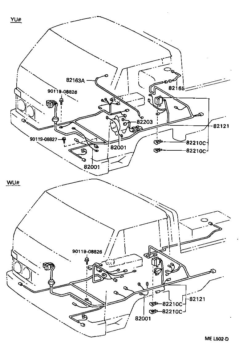  DYNA TOYOACE |  WIRING CLAMP