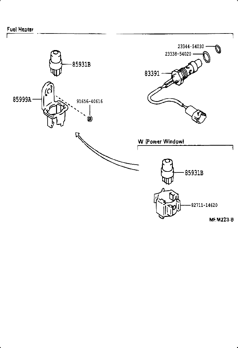  DYNA TOYOACE |  SWITCH RELAY COMPUTER