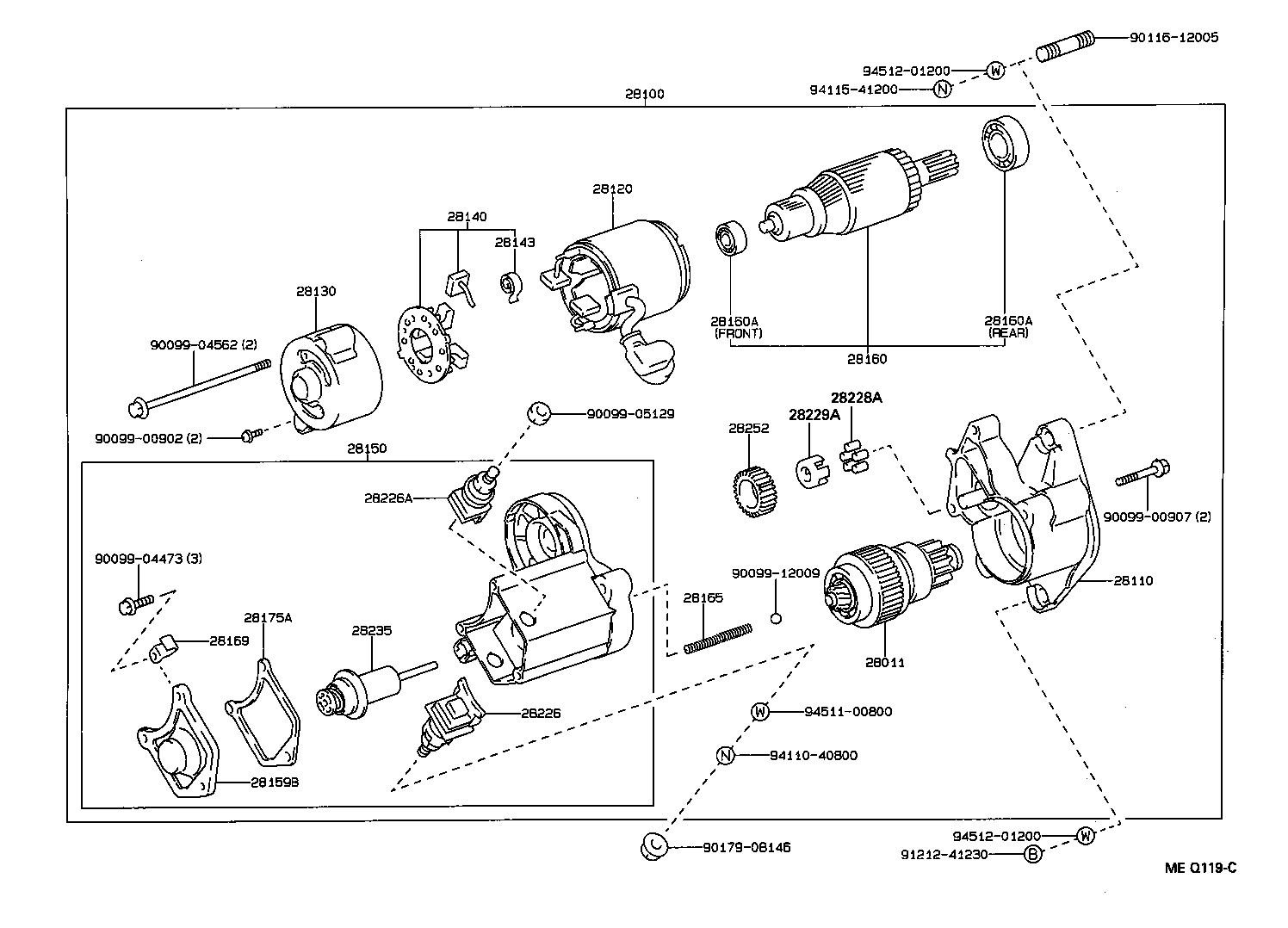  LAND CRUISER S T H T |  STARTER