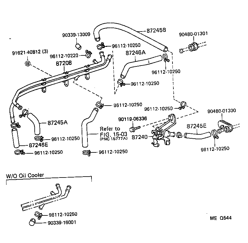  LAND CRUISER S T H T |  HEATING AIR CONDITIONING WATER PIPING